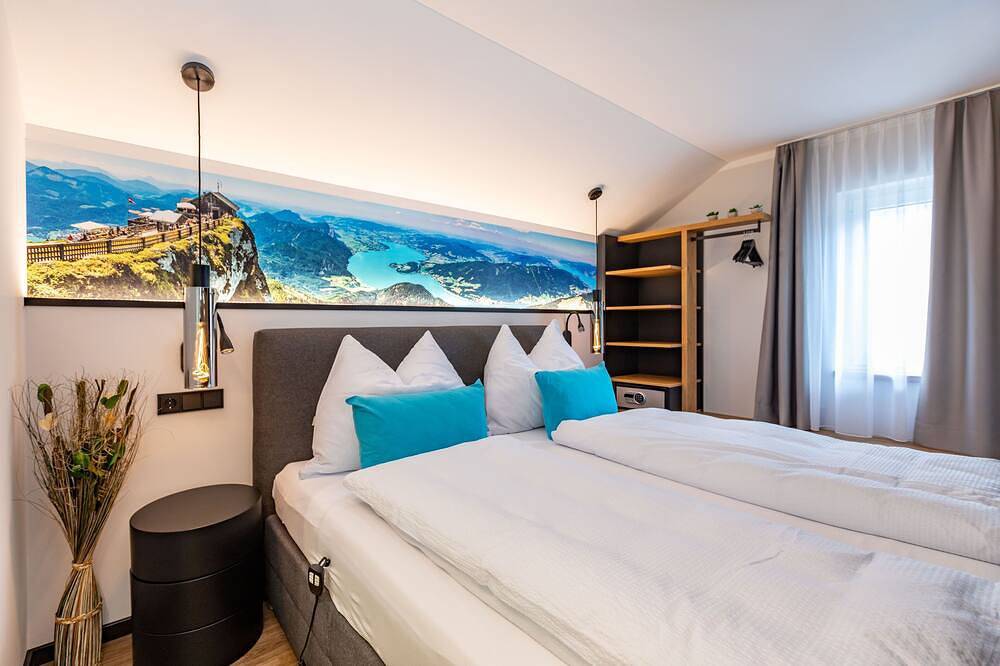 Ganze Wohnung, Ferienwohnung 2 - Two (Studio) - Seegut Kübler in Unterach am Attersee, Mondsee & Irrsee