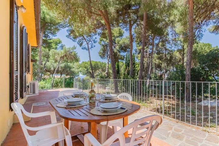 Ferienhaus für 4 Personen, mit Garten