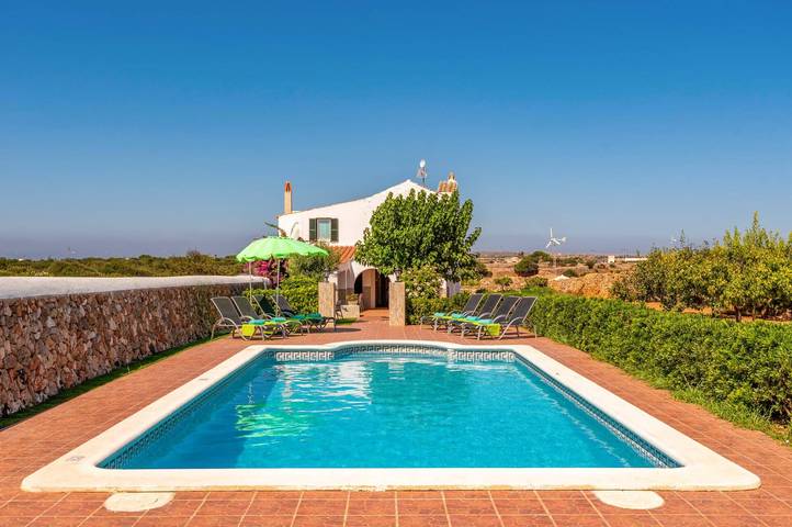 Chalet para 10 personas con jardín in Ciudadela, Costa de Menorca