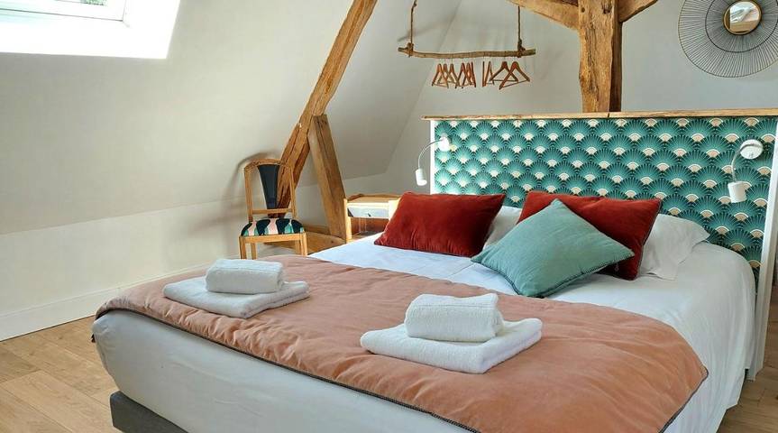 Maison d’hôte pour 2 personnes, avec jardin et vue ainsi que sauna et piscine en Seine-Maritime - 2