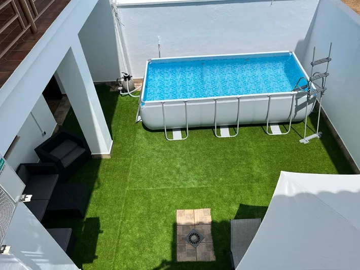 Holiday apartment for 9 people, with pool and garden as well as view - 1