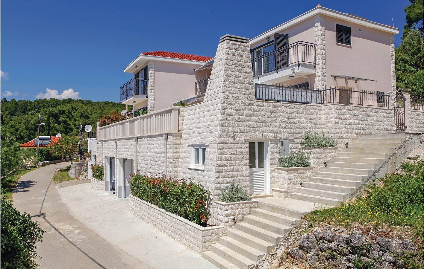 Ferienhaus für 8 Personen mit Terrasse in Vela Luka, Korcula