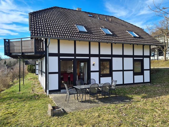 Vakantiewoning voor 6 personen, met tuin in Frankenau
