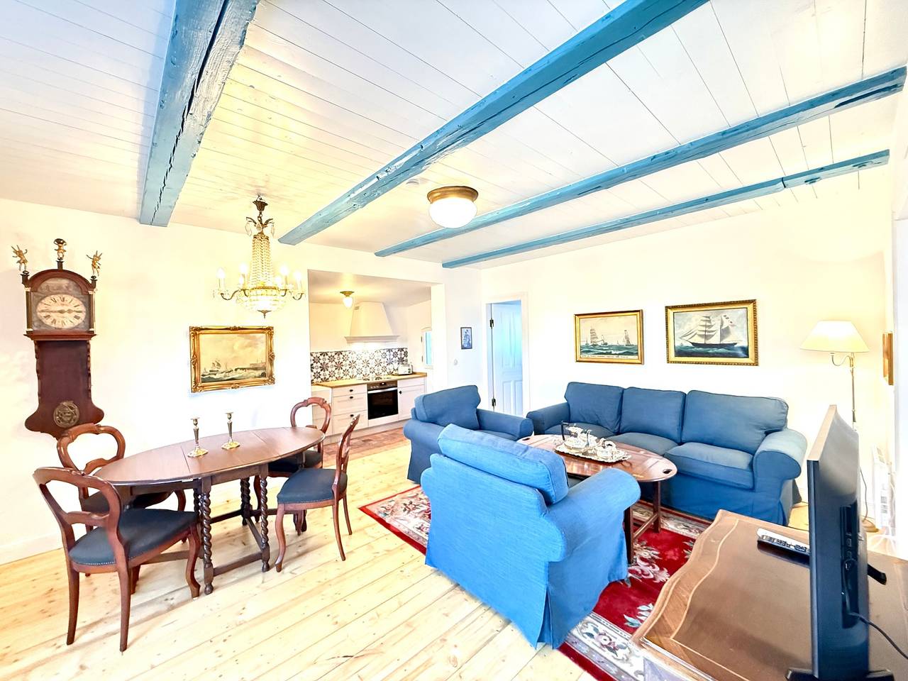 Ganze Ferienwohnung, Det Danske Hus - Wohnung Backbord in Dunsum, Föhr