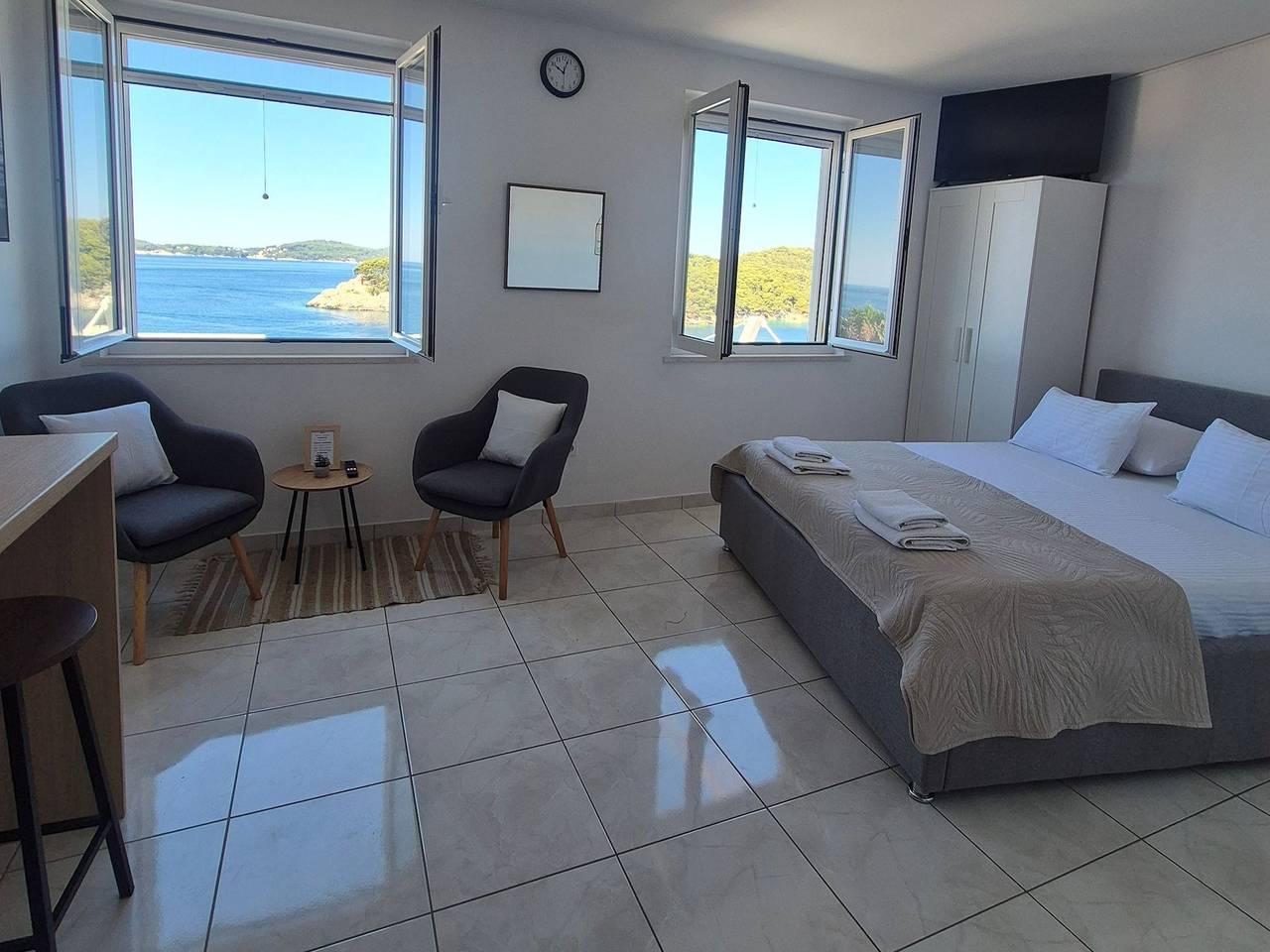 Geheel appartement, Apartments Matea - Studio with Sea View (2 Adults) - (Štikovica) in Zaton, Grad Dubrovnik