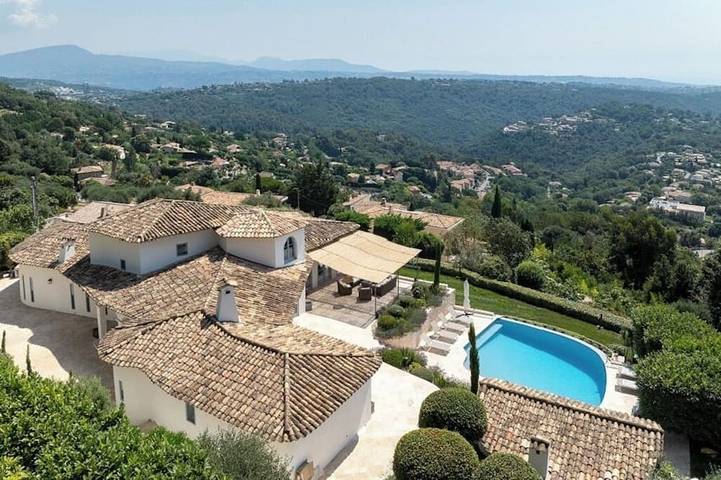 Maison de vacances pour 12 personnes, avec Balcon ainsi que Jardin et Sauna à Vence