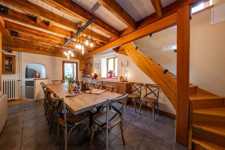 Chalet pour 14 personnes, avec terrasse et jardin, animaux acceptés dans Serre Chevalier - 4
