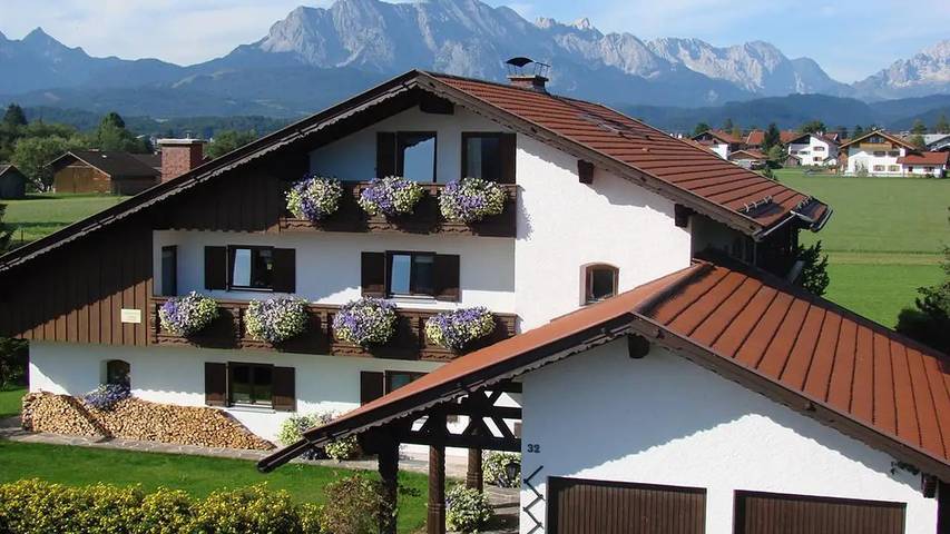 Vakantiewoning voor 2 personen, met balkon aan de Walchensee