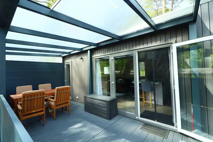 Bungalow für 3 Personen, mit Terrasse