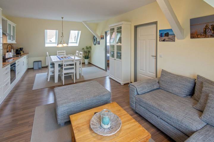 Ferienwohnung für 4 Personen, mit Ausblick und Balkon