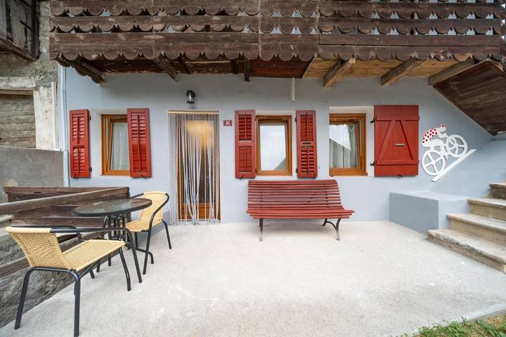 Appartement de vacances pour 2 personnes, avec terrasse, animaux acceptés