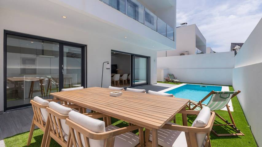 Maison de vacances pour 8 personnes, avec piscine et jardin - 1