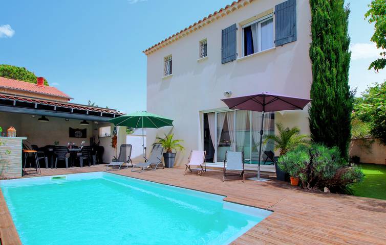Maison de vacances pour 6 personnes, avec piscine et terrasse - 1