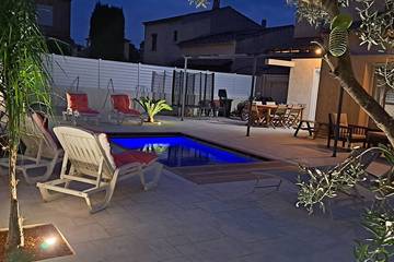 Location de vacances pour 5 personnes, avec jardin, animaux acceptés à La Garde