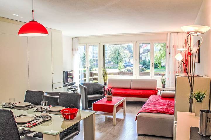 Appartement de vacances pour 6 personnes, avec piscine ainsi que sauna et balcon - 1