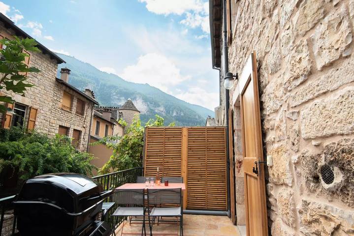 Gîte pour 5 personnes, avec terrasse à Sainte-Enimie - 4