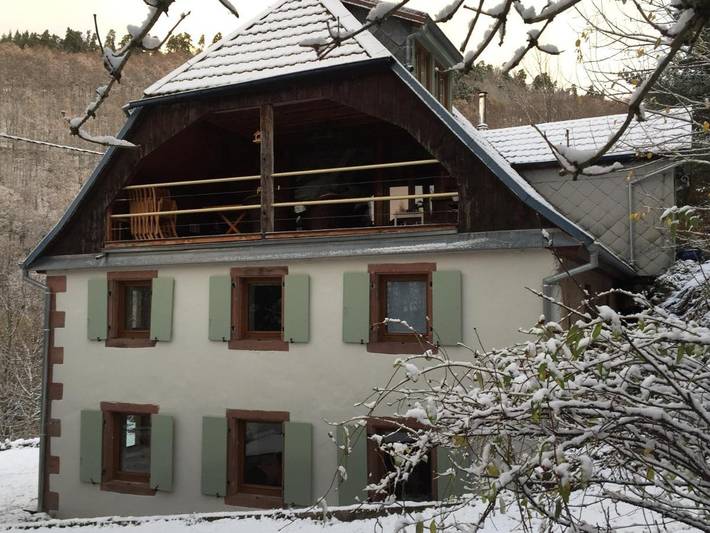 Gîte pour 2 personnes, avec terrasse ainsi que vue et jardin à Fréland - 2