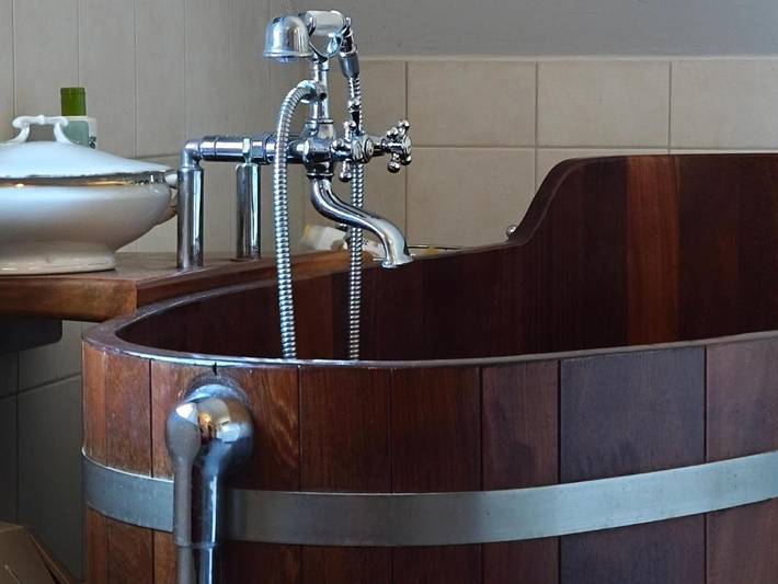 Ferienwohnung für 4 Personen, mit Garten und Seeblick sowie Ausblick und Sauna, kinderfreundlich in Werder - 2