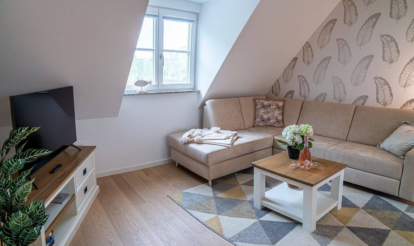Ganze Wohnung, Obergeschosswohnung Park-Residenz 08 im Ostseebad Wustrow in Wustrow, Fischland