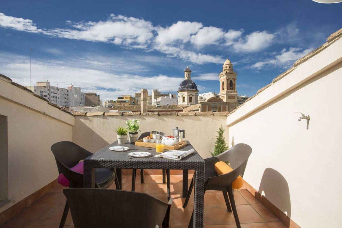 Apartamento inteiro, Botanico Ático Duplex 302 in Valencia City Centre, Valência