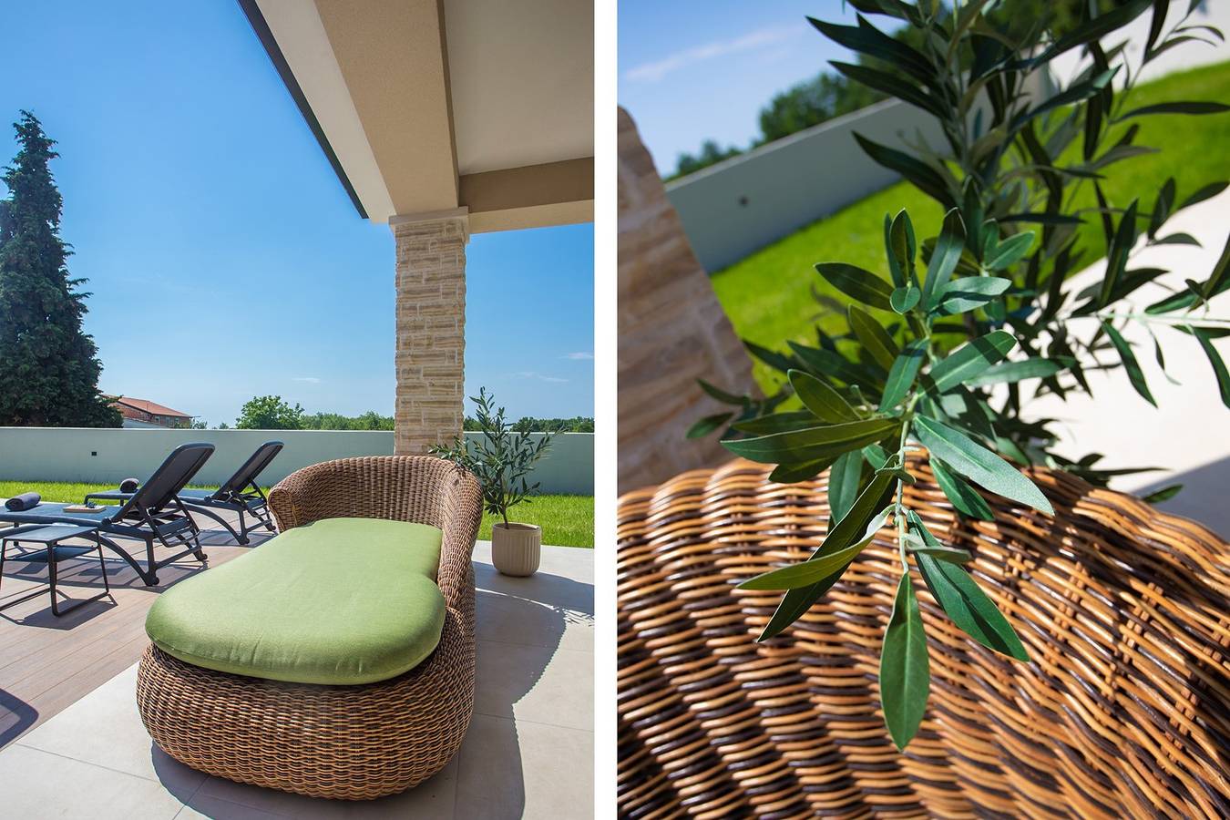 Villa Mia mit Pool in Kosinozici, Porec und Umgebung