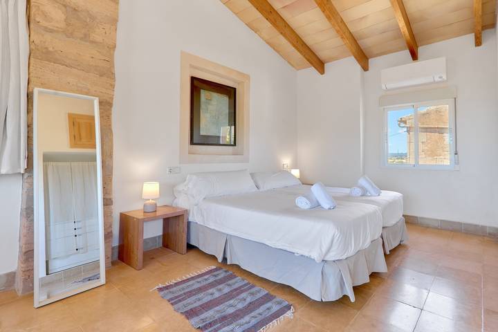 Casa de férias "Duplex" na Possessió Sa Barrala com acesso direto à praia de Es Trenc in Es Trenc, Campos (Espanha)