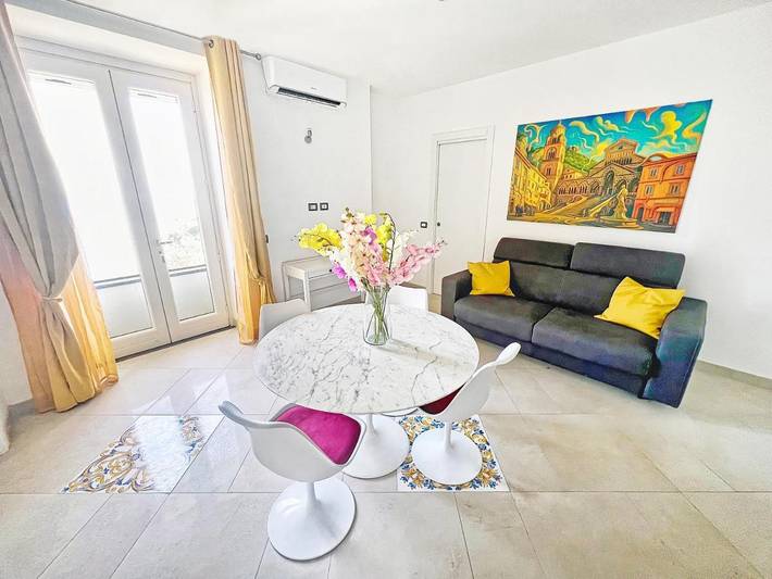 Gîte pour 4 personnes, avec terrasse et vue à Castiglione