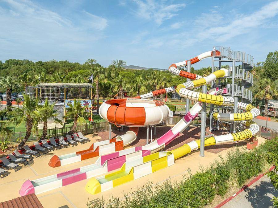 Camping l'Oasis Palavasienne - Mobilhome 4 personas - Mobil-home | Confort | 2 Dormitorios | 4 Pers. | Terraza individual | Aire acondicionado. in Lattes, Costa mediterránea (Francia)