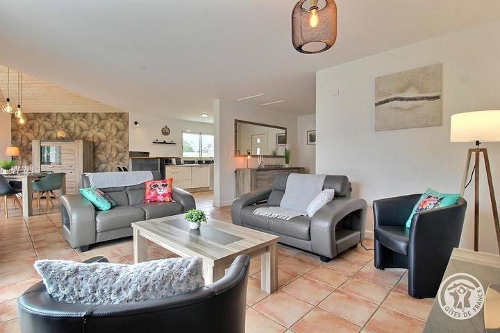 Gîte pour 6 personnes, avec jardin et vue - 1