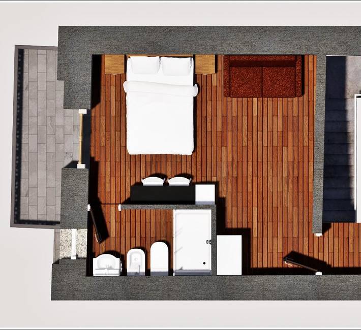 Gîte pour 4 personnes, avec terrasse dans Marina di Camerota - 2