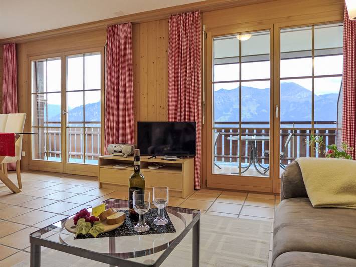 Ferienwohnung für 2 Personen, mit Garten und Seeblick am Thunersee - 2