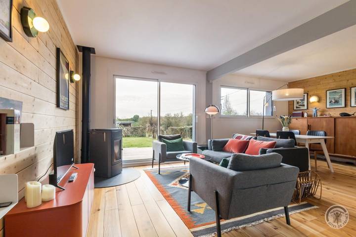 Gîte pour 5 personnes, avec jardin et terrasse à Les Moitiers-d'Allonne - 4