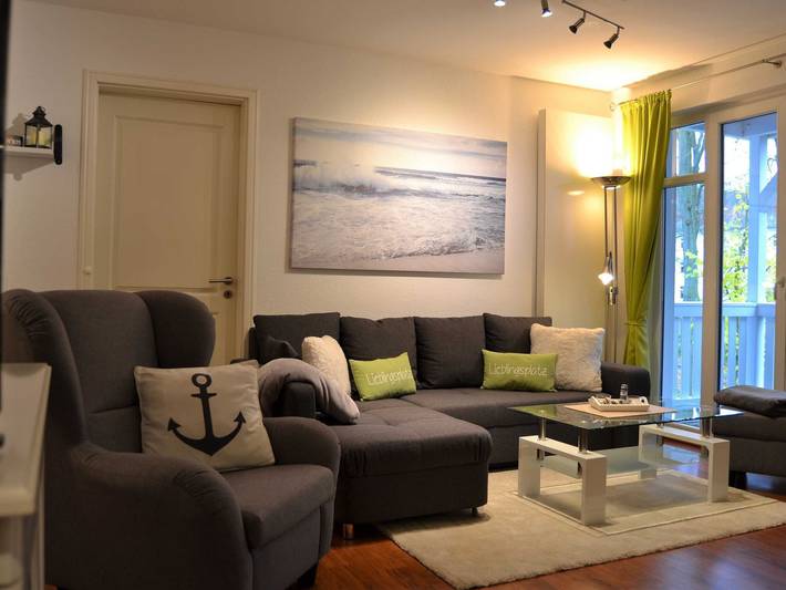 Ferienwohnung für 5 Personen, mit Sauna und Balkon, kinderfreundlich in Binz - 2