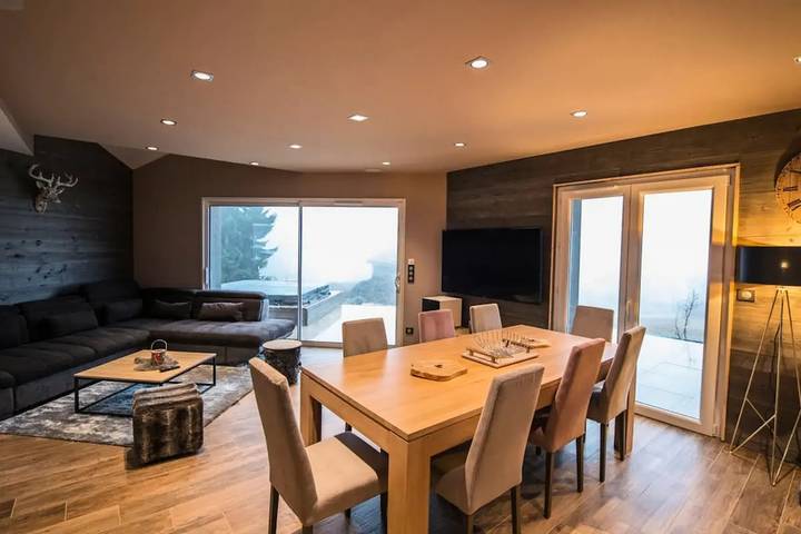 Chalet für 11 Personen, mit Garten und Sauna sowie Whirlpool und Balkon in Gérardmer - 3