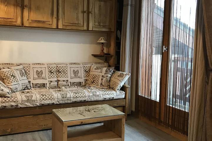 Ganze Wohnung, La Plagne-Montalbert, Studio für 4 Personen, Zentrum des Resorts, Ski-in-Ski-out in La Plagne, Aime-la-Plagne
