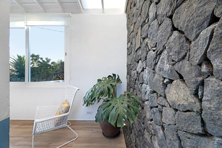 Casa de vacaciones 'Casa Camino La Estrella B' con vistas a la montaña, Wi-Fi y aire acondicionado. in Breña Alta, La Palma Sur