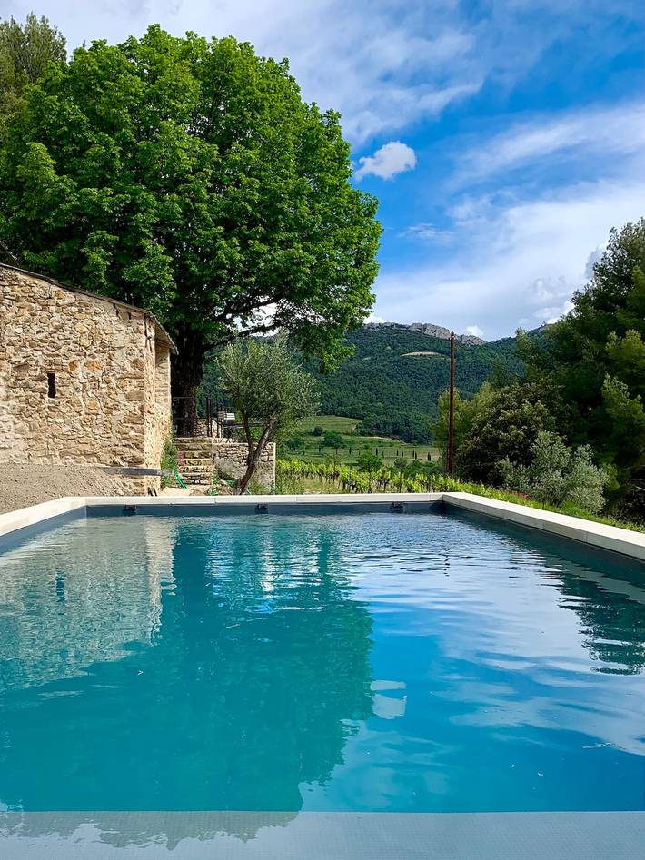 Gîte pour 8 personnes, avec piscine