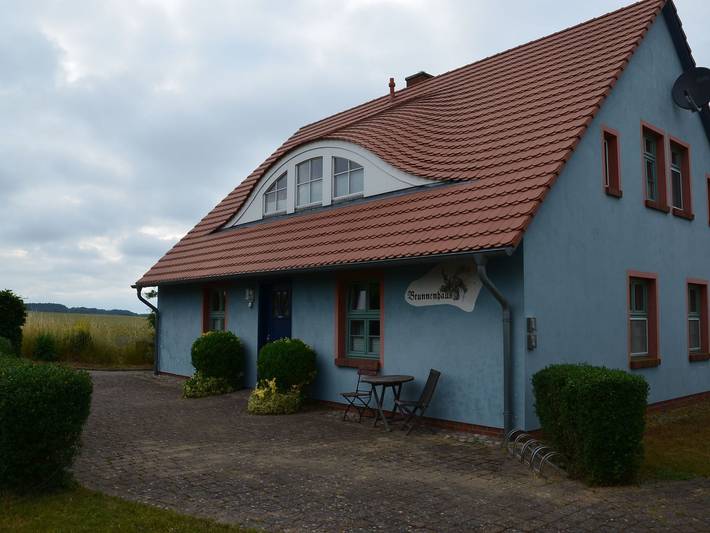 Ferienwohnung für 5 Personen, mit Terrasse und Garten, mit Haustier in Mellenthin
