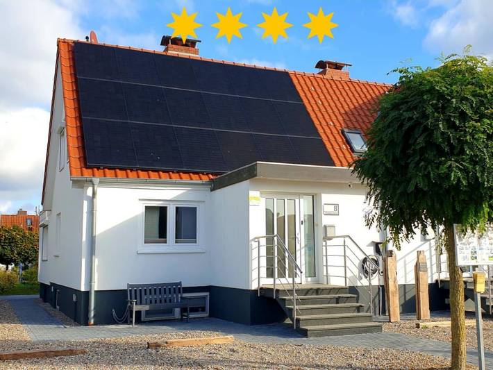 Ferienhaus für 6 Personen, mit Terrasse und Garten