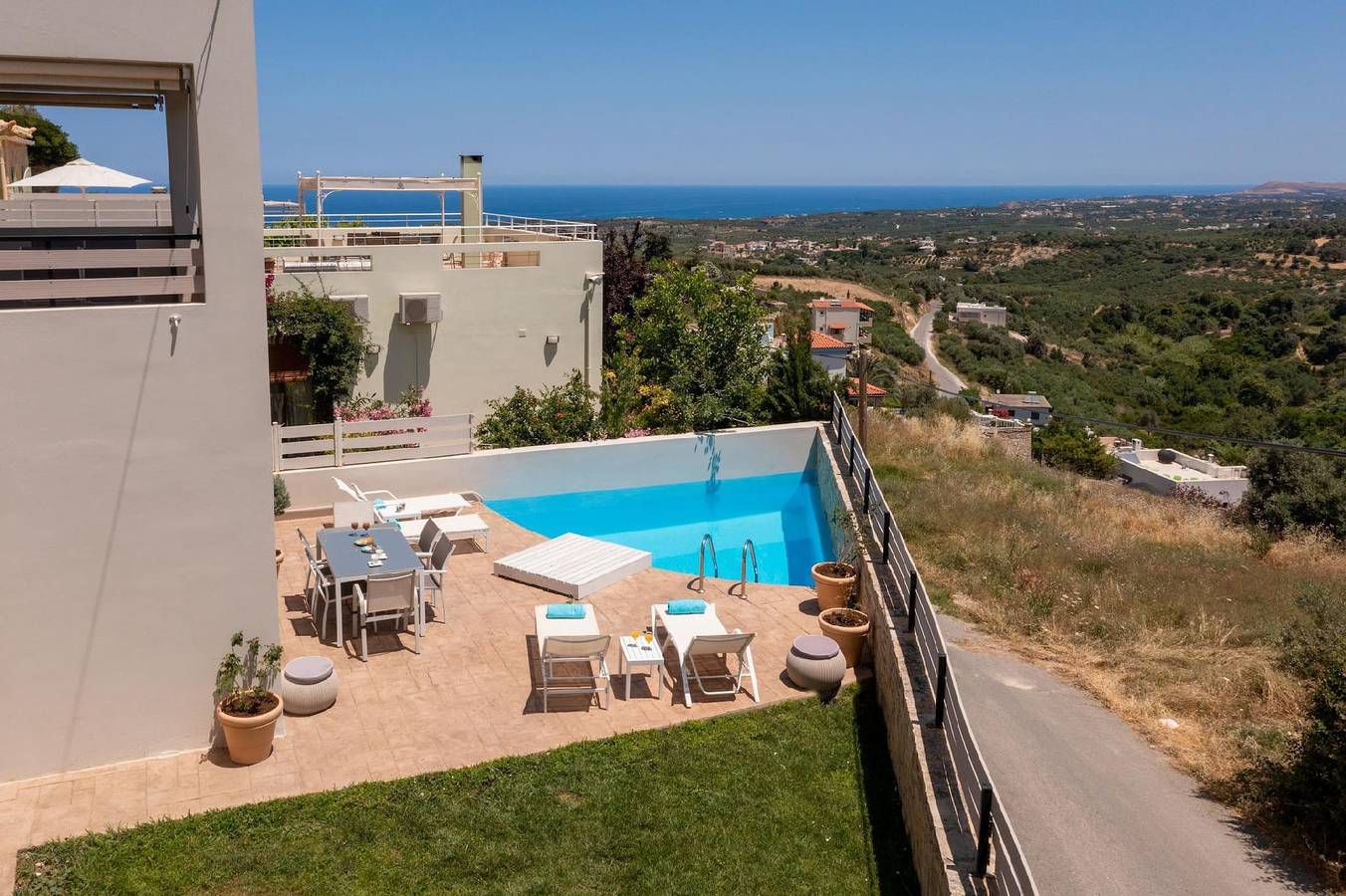 Ferienhaus mit Privatpool für 5 Personen ca. 73 qm in Agia Triada, Kreta (Nordküste Kretas) in Rethymno und Umgebung