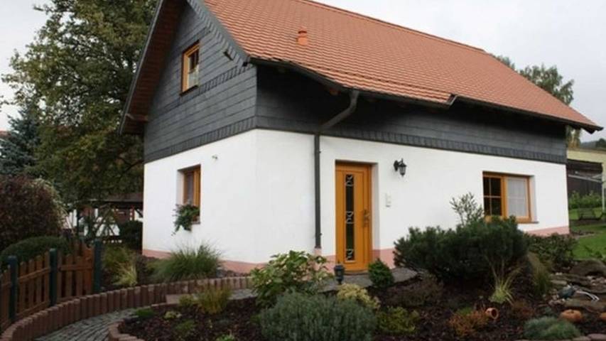 Ferienhaus für 3 Personen, mit Terrasse und Garten, mit Haustier in Schotten