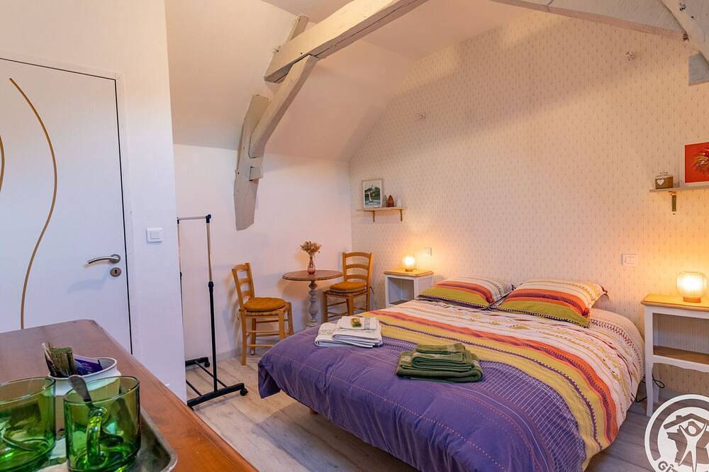 Cozy guest room facing the Loire with air conditioning in Chalonnes-sur-Loire, Loire Valley