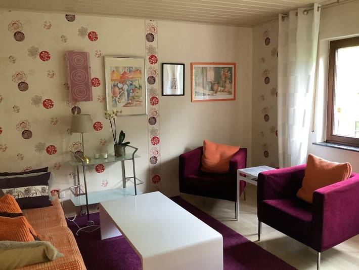 Ferienwohnung für 5 Personen, mit Terrasse und Garten sowie Ausblick in Fritzlar