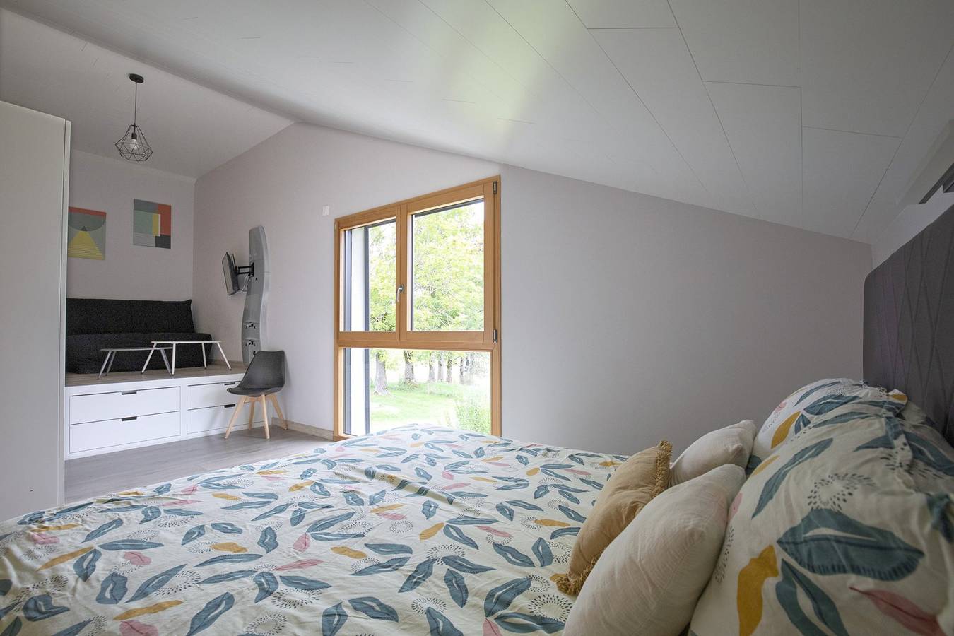 L'Esca'Lac, chambres d'hôtes Jura - Chambre Hérisson in Grande-Rivière, Parc naturel régional du Haut-Jura