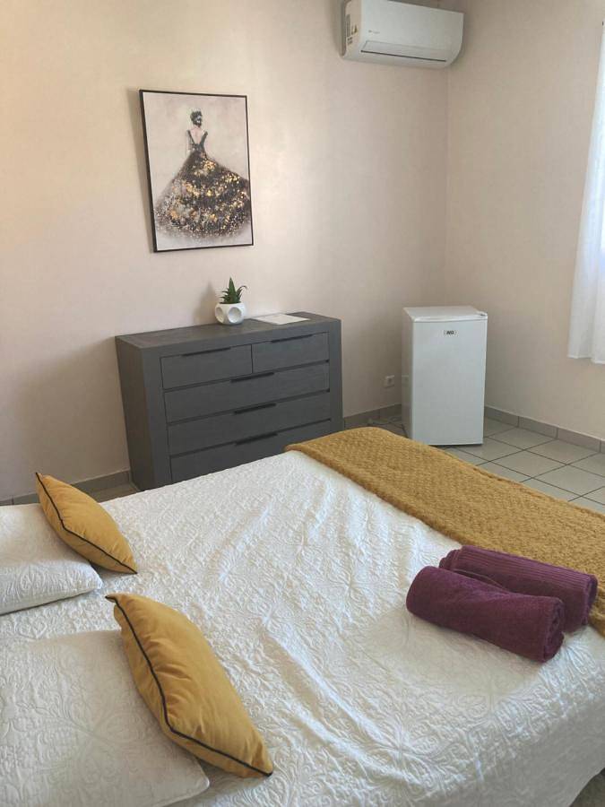 Gîte pour 2 personnes, avec terrasse ainsi que piscine et jardin dans Riviere Du Mat - 3