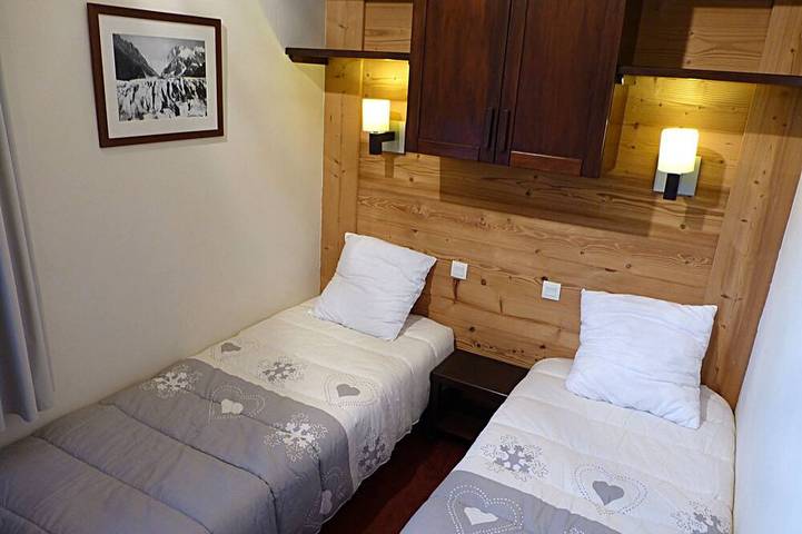 Ganze Wohnung, Wohnung Belle Plagne 2 Schlafzimmer 5/6 Personen Duplex 38m2 am Fuße der Pisten in Belle Plagne, La Plagne-Tarentaise