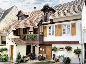 Gîte pour 7 personnes, avec terrasse à Ingersheim