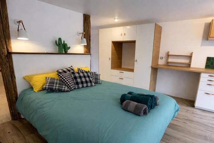 Gîte pour 2 personnes, avec vue ainsi que jardin et piscine, animaux acceptés à Reinhardsmunster - 3