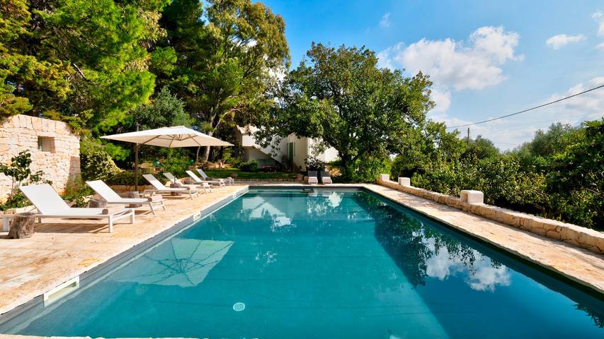 Location de vacances pour 8 personnes, avec jardin, animaux acceptés dans Ceglie Messapico