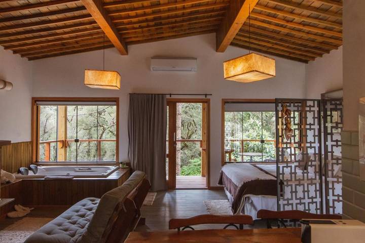 Maison d’hôte pour 2 personnes, avec jardin et jacuzzi